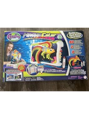 Magna Color Magnetic Dot Art Kit - Multicolor